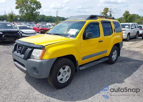 2005 Nissan Xterra S from USA, damaged, VIN 5N1AN08WX5C605272
